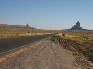 Approaching Monument Valley