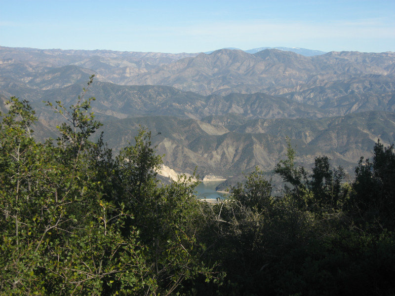 View of Rocky Mountains from Le Cumbre Peak