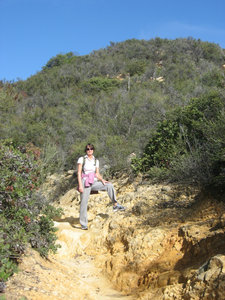 Climbing Montecito Peak