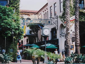 Shopping Arcade, Downtown Santa Barbara