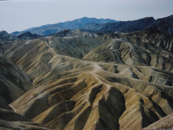 View From Zabrinski Point, Death Valley