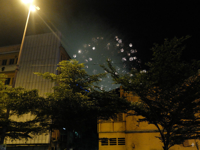Fireworks at Maderka Square