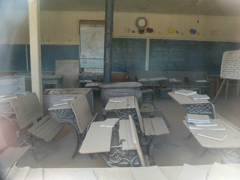 The School - inside