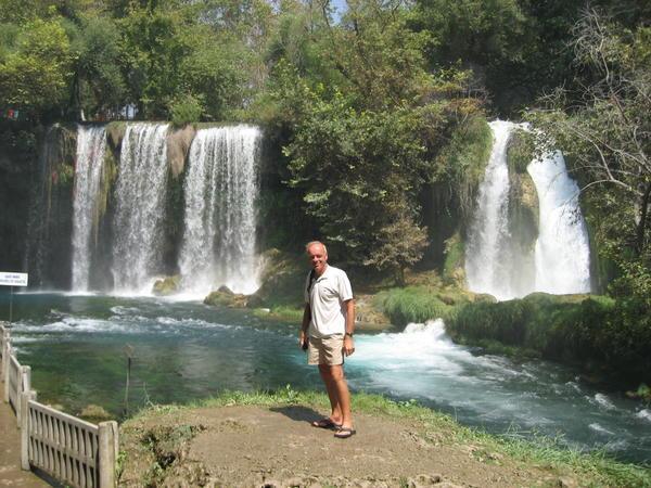 Waterfall on the way to Antalya