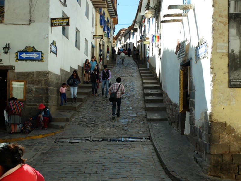 The historic part of Cuzco, near where Dave and Claire live