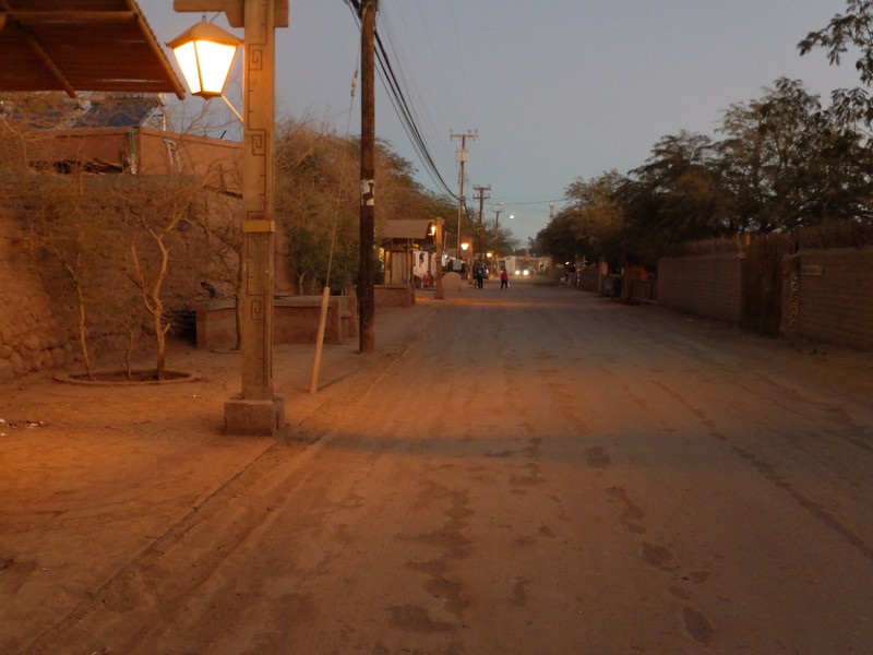 Dusty Street - San Pedro De Atacama