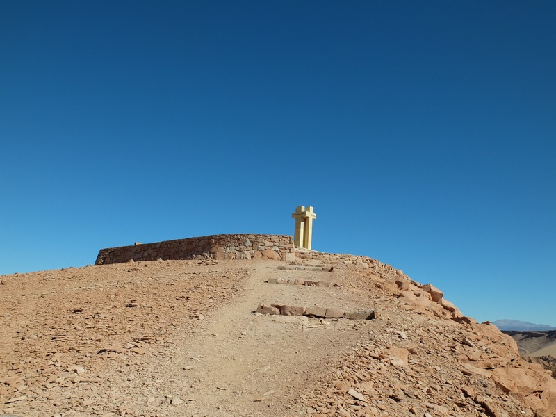 Cross on top of the hill