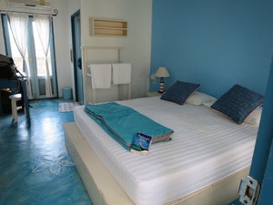 Our cute room here in Krabi!