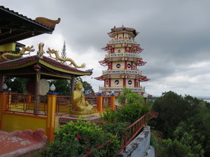 The Pagoda overlooking Sorong City