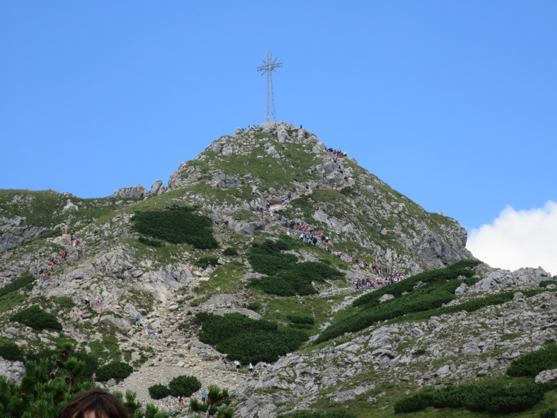 We'd planned to go to the Summit of Giermont