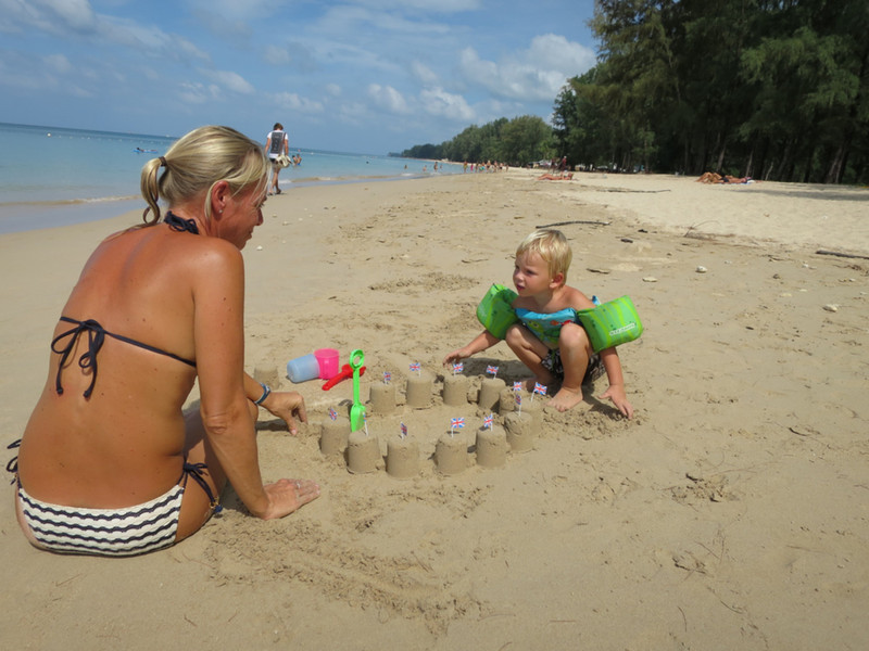 Building sand castles
