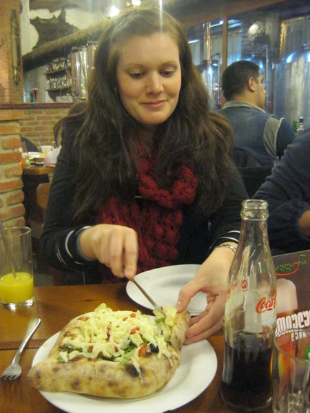 Mikaela Eating
