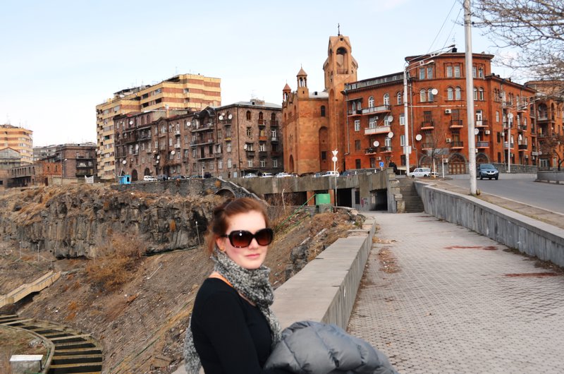 Mikaela in Yerevan