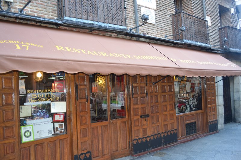 'Sobrino de Botin' is the oldest restaurant in the world.