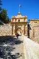The city gates of Mdina 