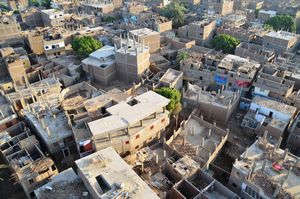 Roofs of houses in Luxor 
