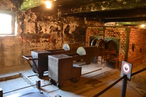 Inside the gas chambers at Burkenau