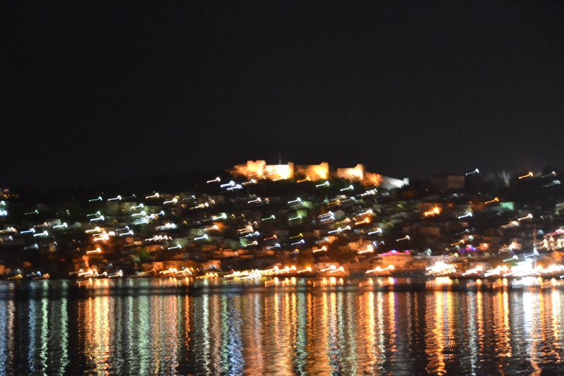 Ohrid at night