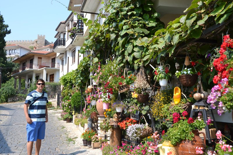 Walking around Ohrid