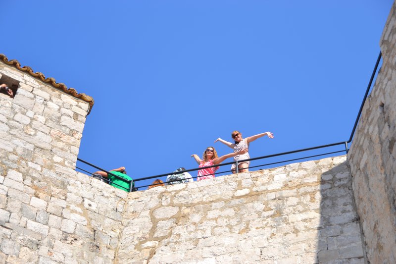 At the highest point of the Old Town walls
