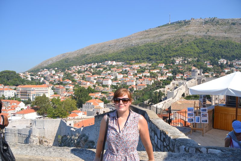 Enjoying sunny Dubrovnik