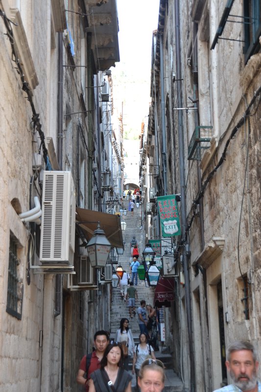Narrow streets of Old Town 