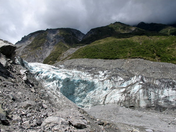 The Icy Toungue of the Fox Glacier
