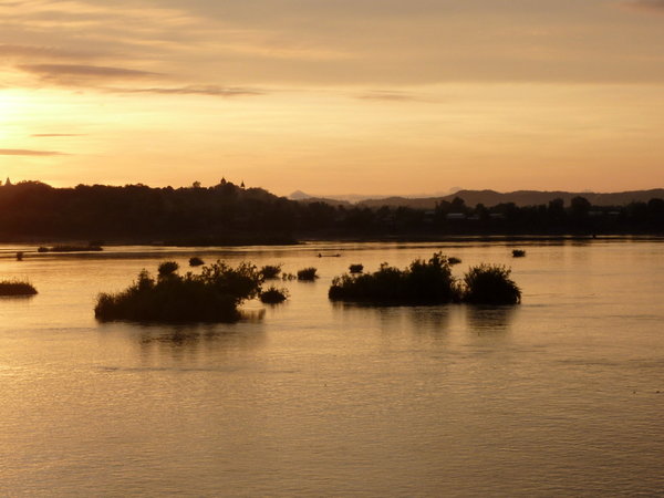 Sunset at Mekong