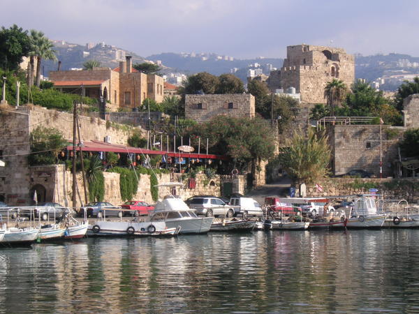 Byblos - frequented by TV stars....