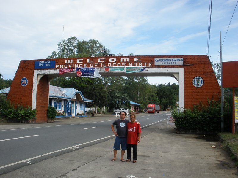 Leaving Ilocos Sur and entering Ilocos Norte