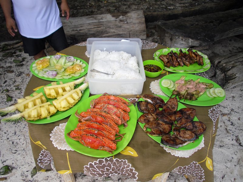 Our lunch which was included in our island tour