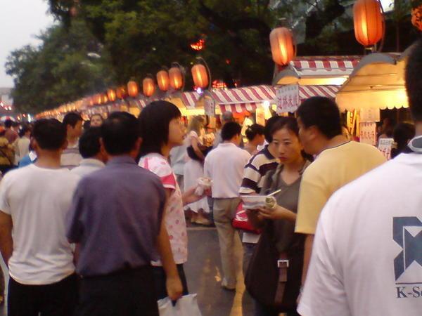 Beijing: comiendo en la calle