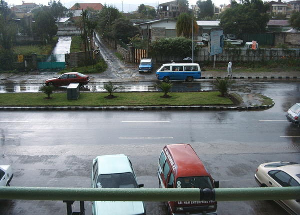 Good view of rainy Addis