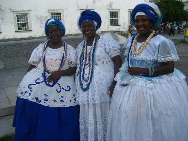 Bahianas in Traditional 18th Century Costumes