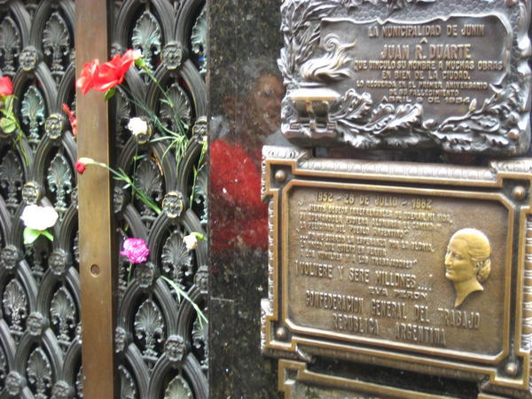 Evita's Tomb in Recoleta