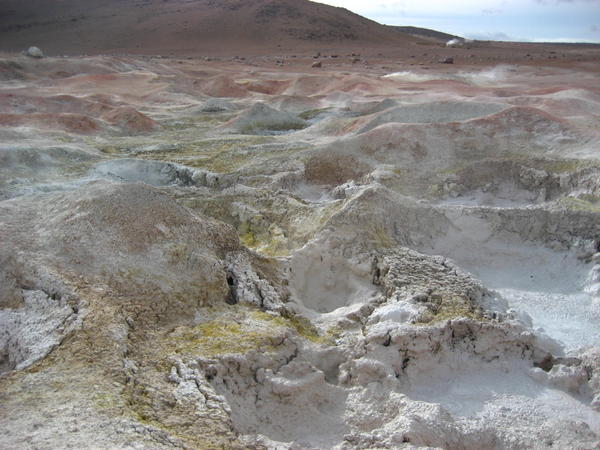 Geysers and Boiling Mud