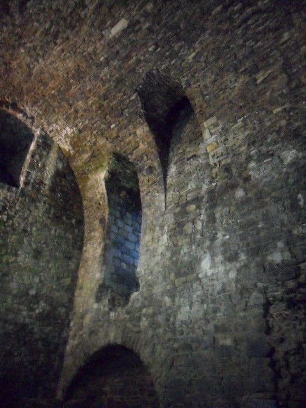 Inside Dundonald Castle