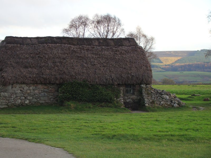 Cottage on battlefield