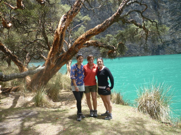 Us at Lake Llanganuco
