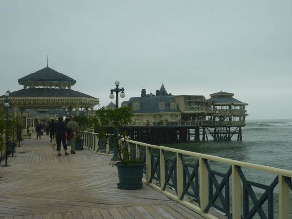 The pier on the sea front