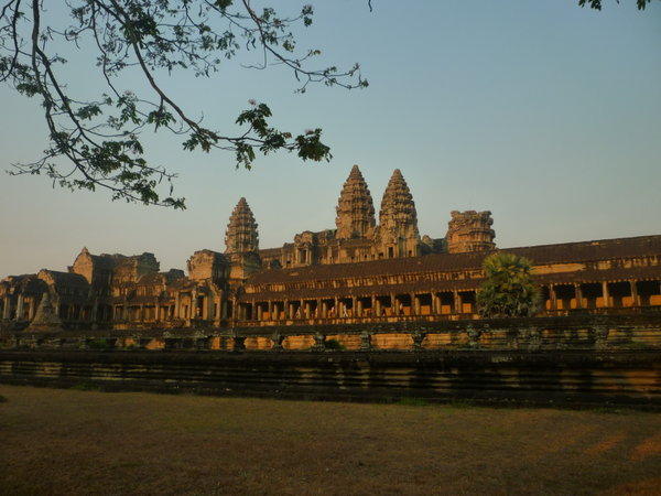 Angkor Wat in the sunrise