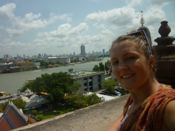 Me at the top of Wat Arun