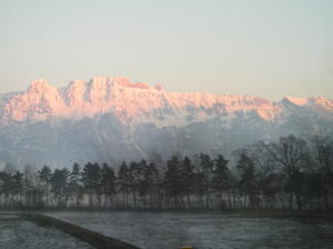 Alps on the way...