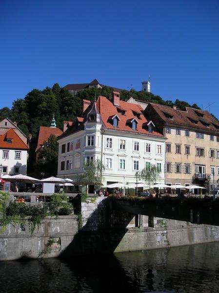 View with the Castle in the background