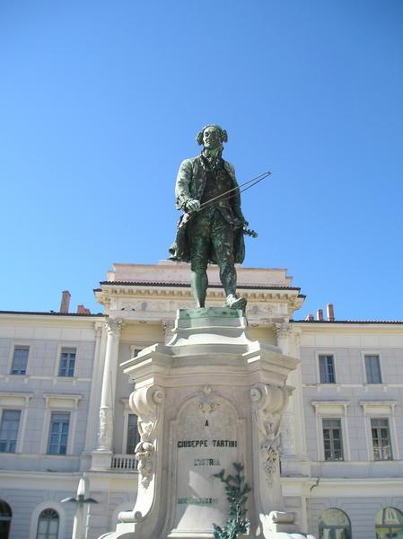 Statue of Gueseppe Tartini