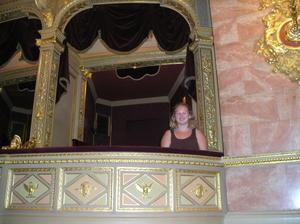 Me in my balcony at the Opera... 