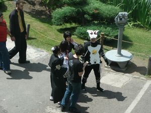 Costumes at the Japanese Gardens