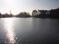 One of the lakes in the Bois de Boulogne