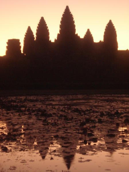 Angkor Wat Temple at sunrise 3