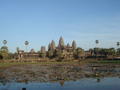 Angkor Wat Temple as the sun begins to set